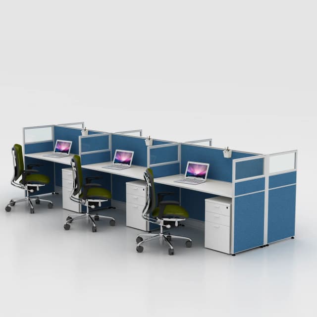 Office Cubicle Workstation by Dk Modular Contractor