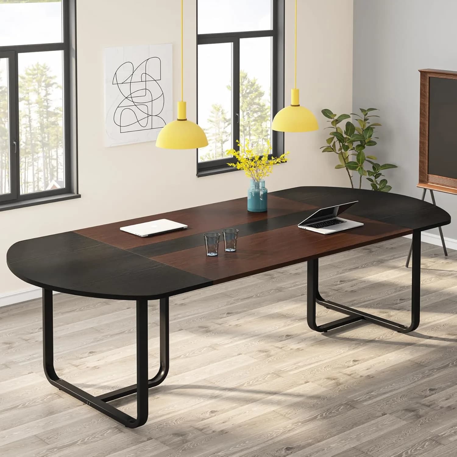 Oval Meeting Table